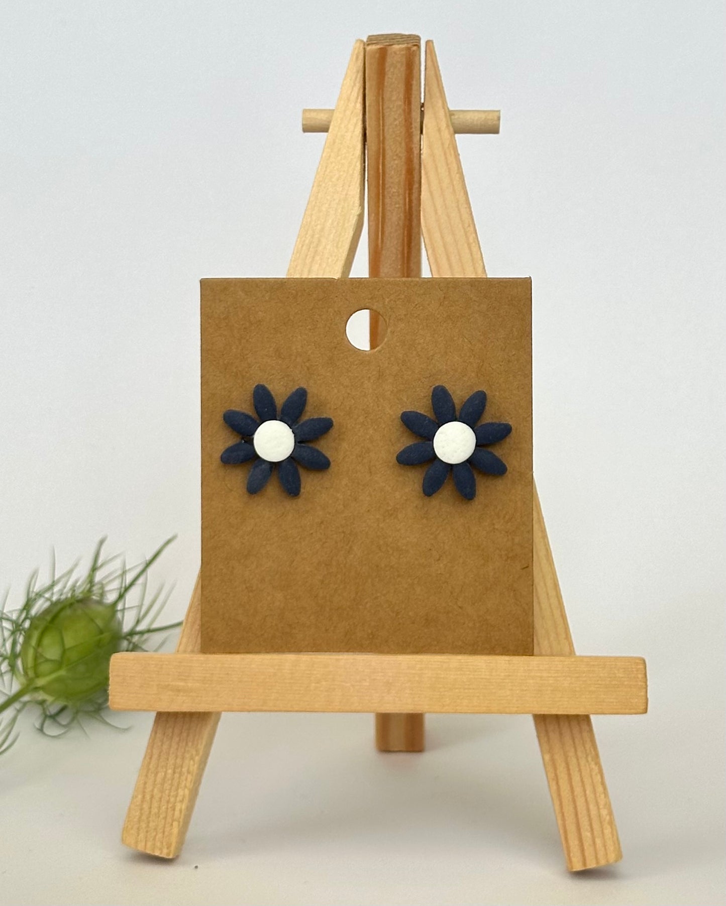 Ohrstecker, Edelstahl vergoldet (verschiedene Farben)