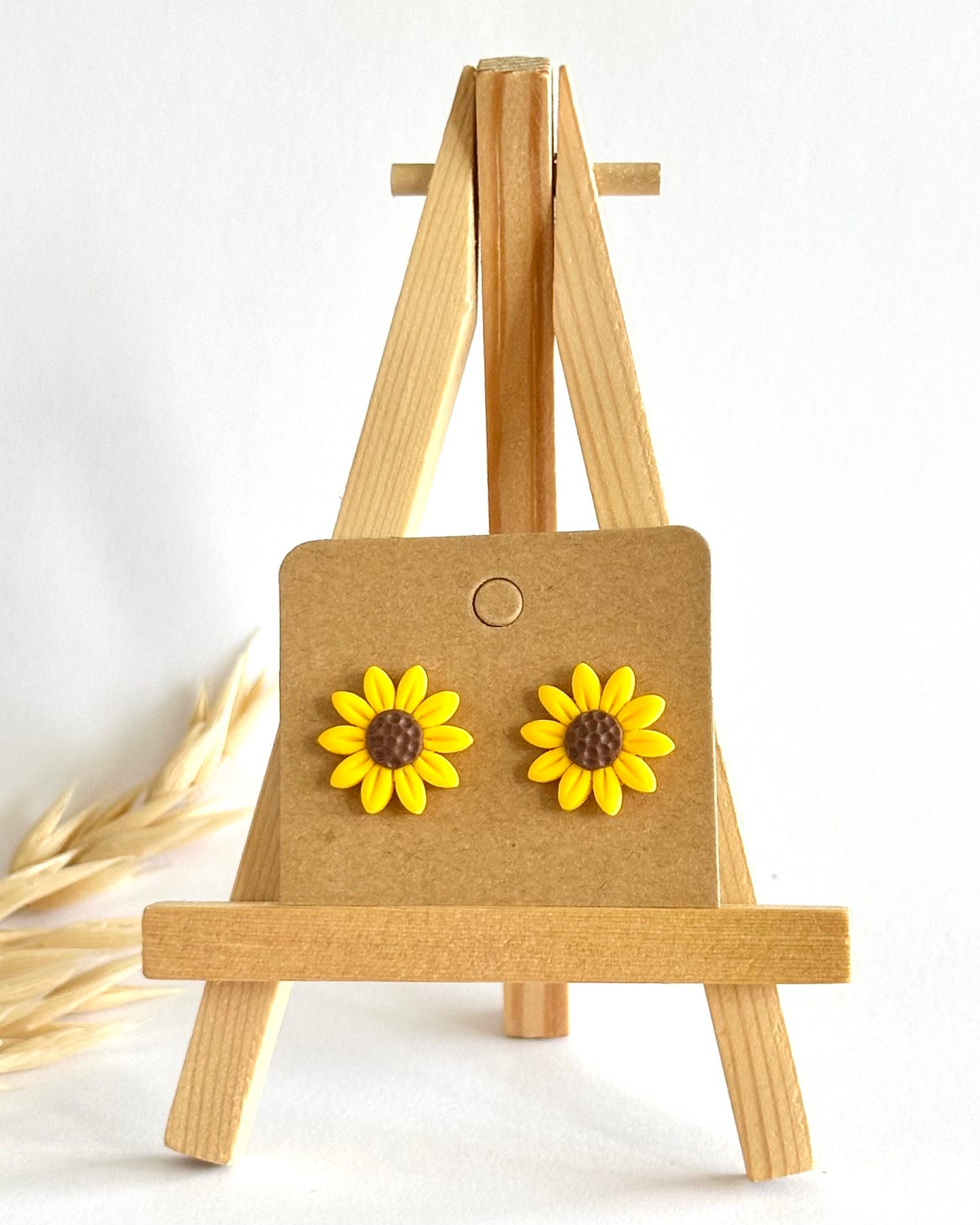 Ohrstecker, Edelstahl vergoldet
