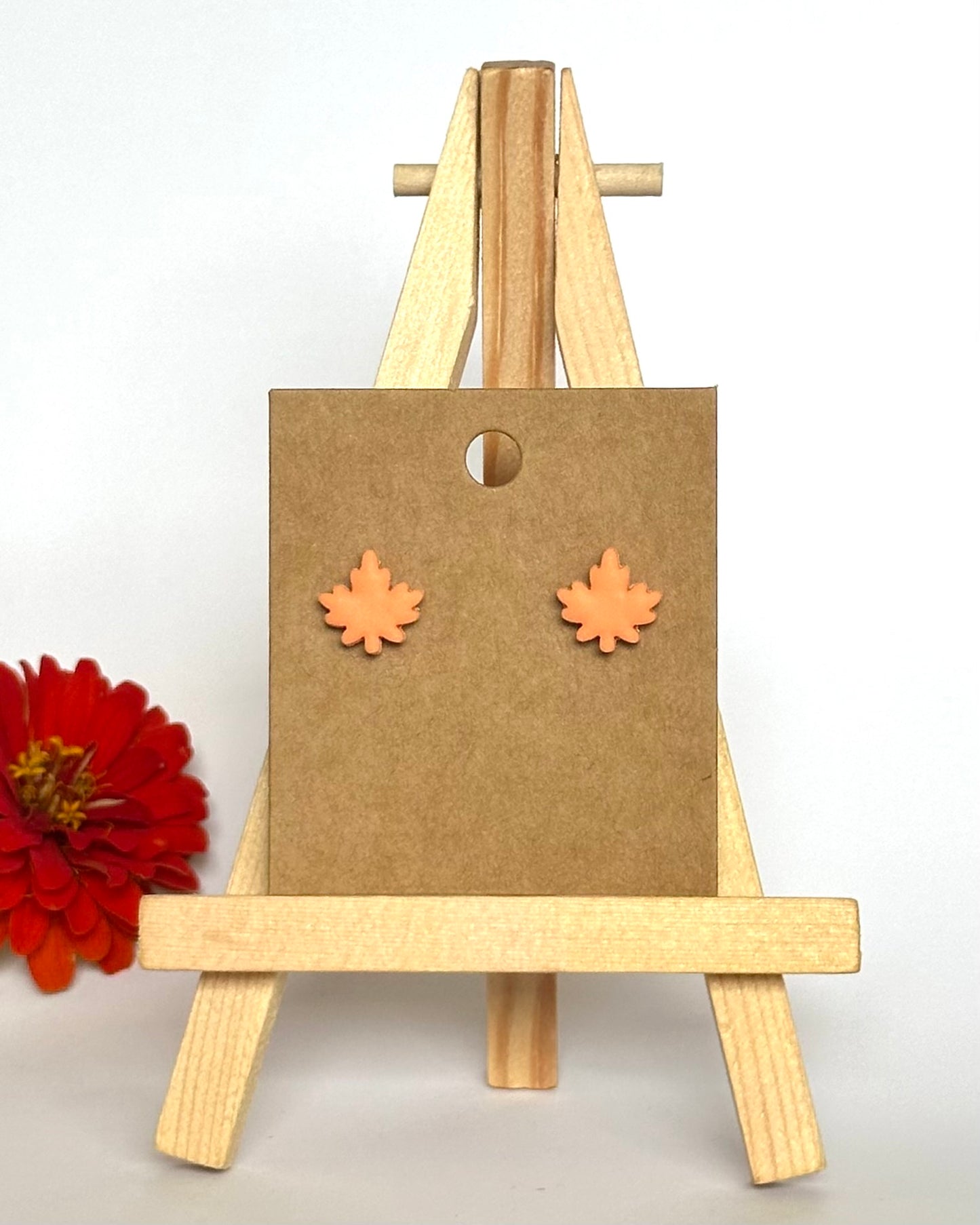 Ohrstecker, Edelstahl vergoldet (verschiedene Farben)