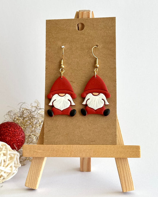 Wichtel, Ohrhänger, Edelstahl vergoldet (verschiedene Varianten)