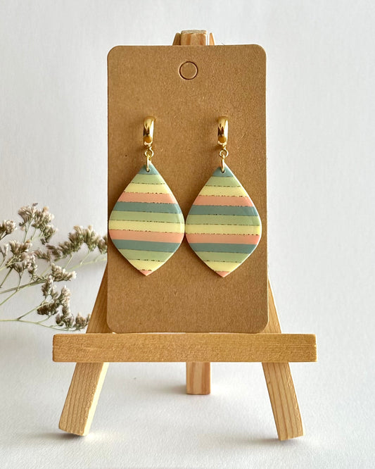 Ohrhänger, Edelstahl vergoldet