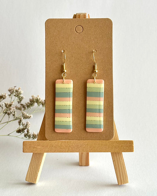 Ohrhänger, Edelstahl vergoldet