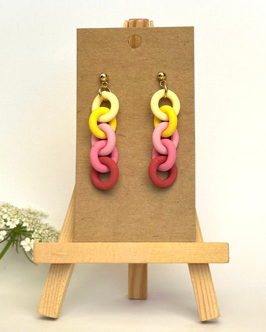 Ohrhänger, Edelstahl vergoldet (verschiedene Varianten)