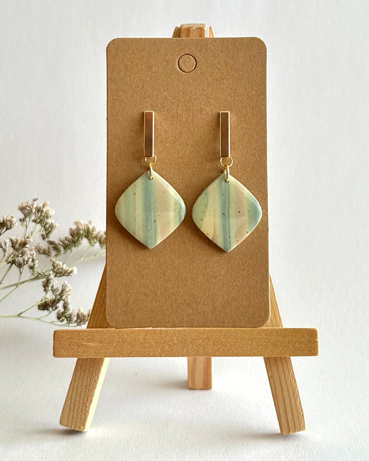 Ohrhänger, Edelstahl vergoldet