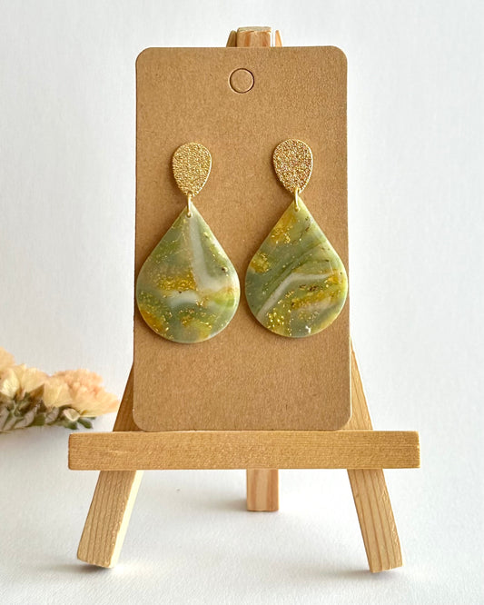 Ohrhänger, Edelstahl vergoldet