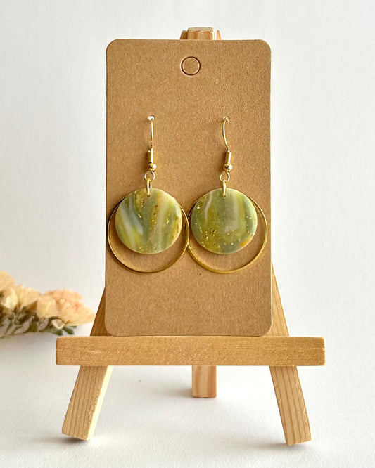 Ohrhänger, Edelstahl vergoldet