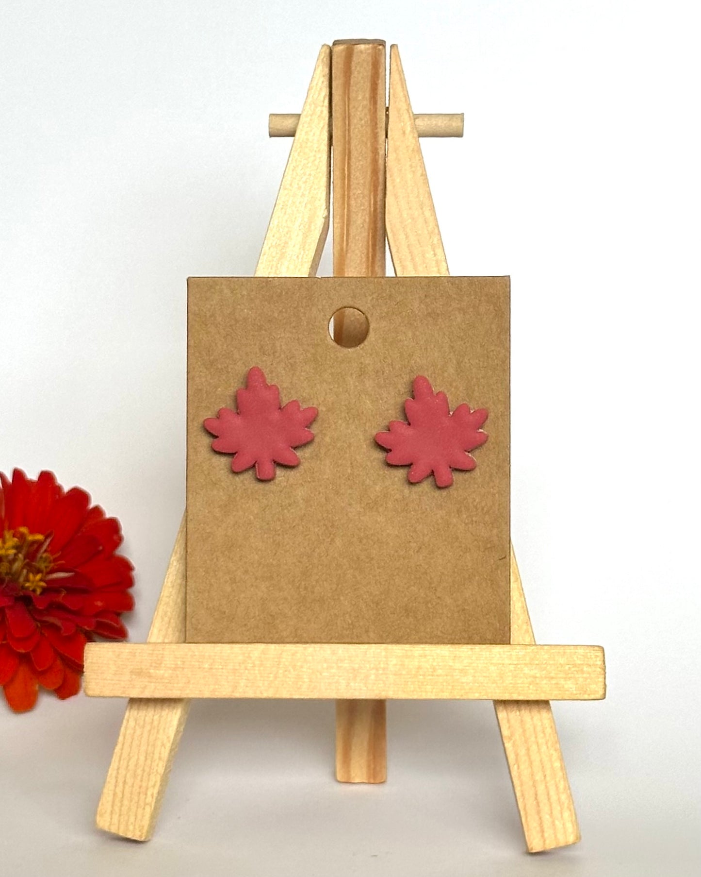 Ohrstecker, Edelstahl vergoldet (verschiedene Farben)